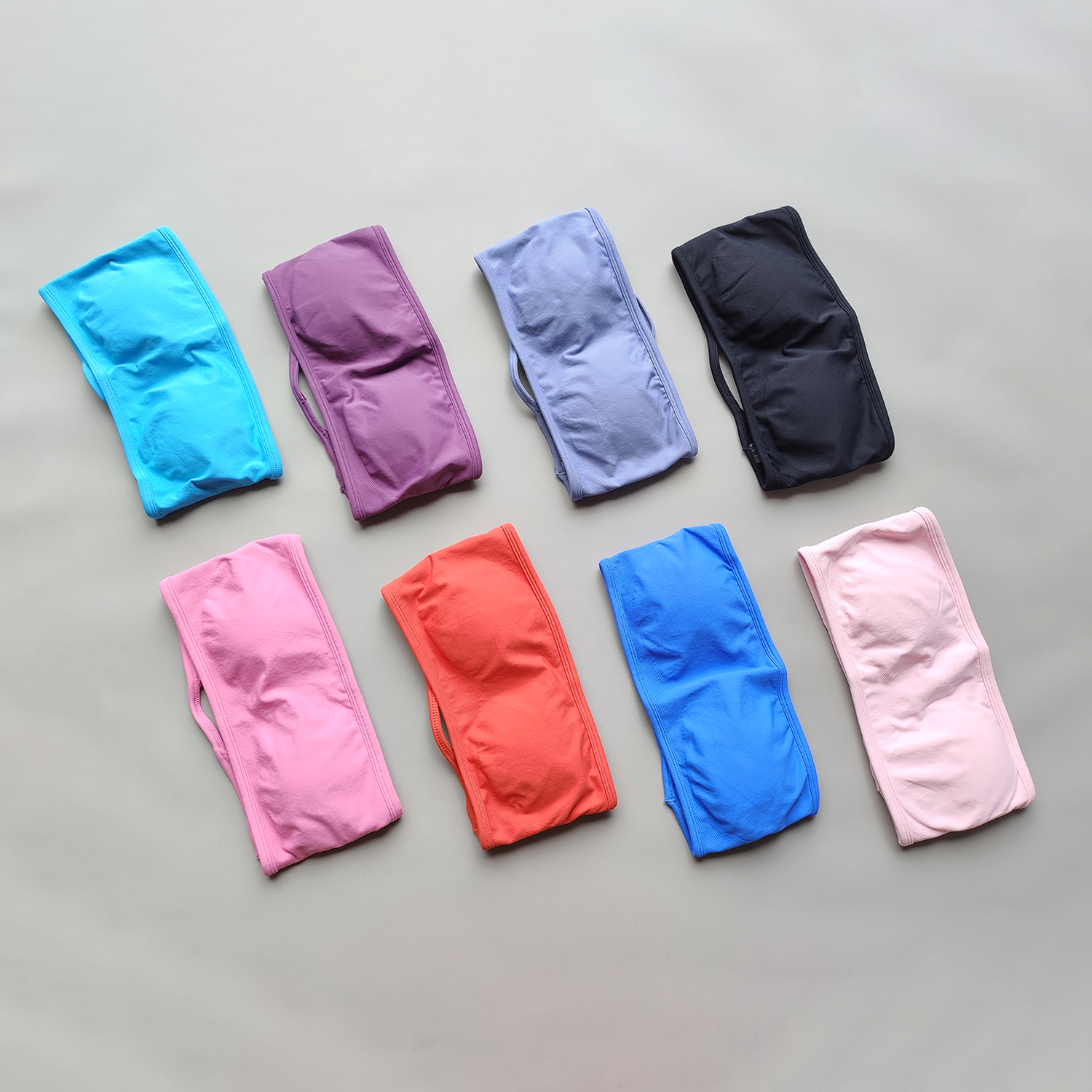 Impact Backless Bandeau Sports Bra Gym Women Top Crop Tube Seamless Bras Yoga Tops Workout Sportswear Push-up Fitness Gym Bra