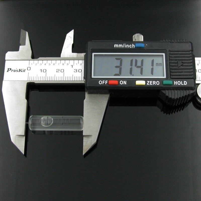 QASE Mini Glass Level Vial Tubular Spirit Level Bubble ACCURACY 6'/2mm