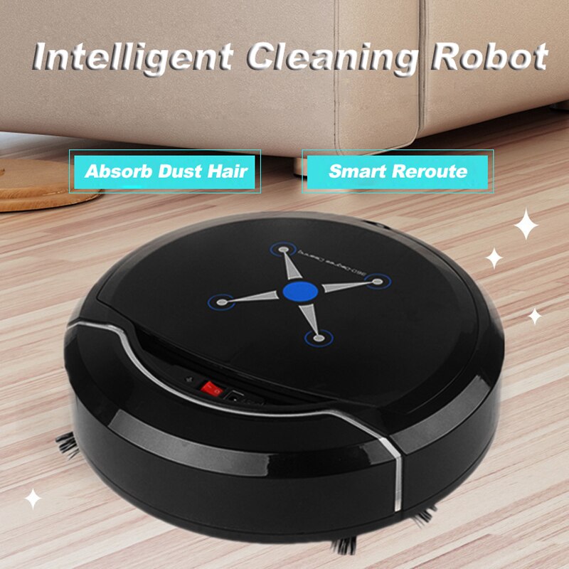 Robot Vacuum Cleaner Automatic vaccum cleaner for Home Powerful Suction Sweep and Wet Mopping Dirt Dust Hair Floor Cleaning