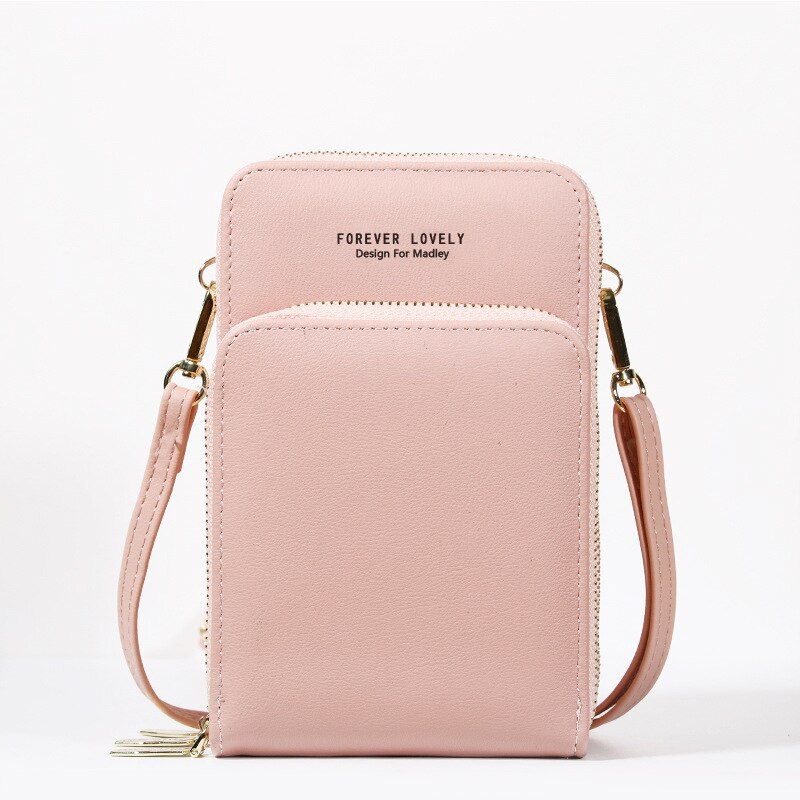 Pu Luxe Handtassen Vrouwen Tassen Voor Vrouw Dames Handtassen Vrouwen Crossbody Tassen Purse Clutch Telefoon Portemonnee Schouder tas: Pink