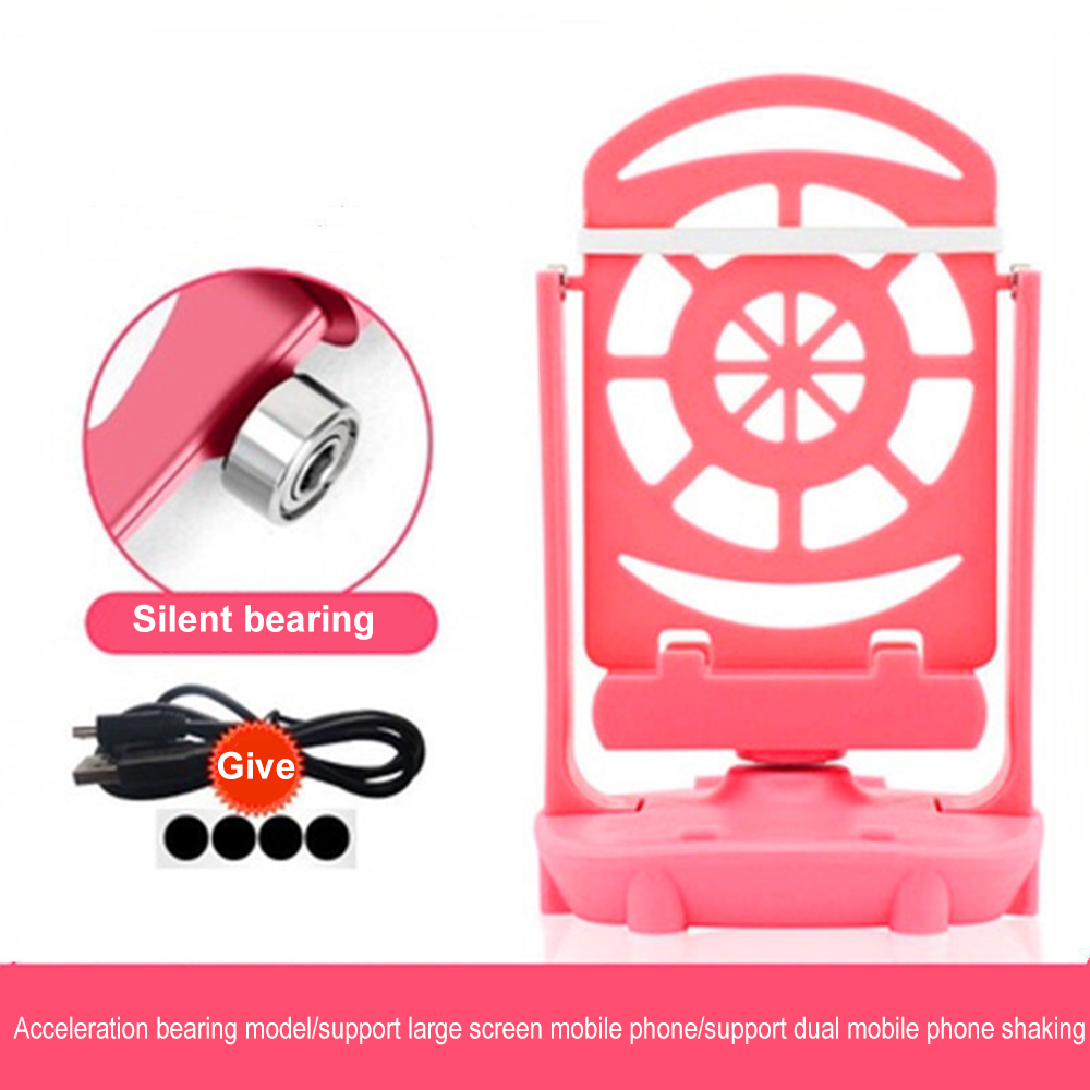 Mesa andando balanço shaker suporte do telefone móvel balanço automático shake telefone wiggler pedômetro escova stepper para telefone: Rosa