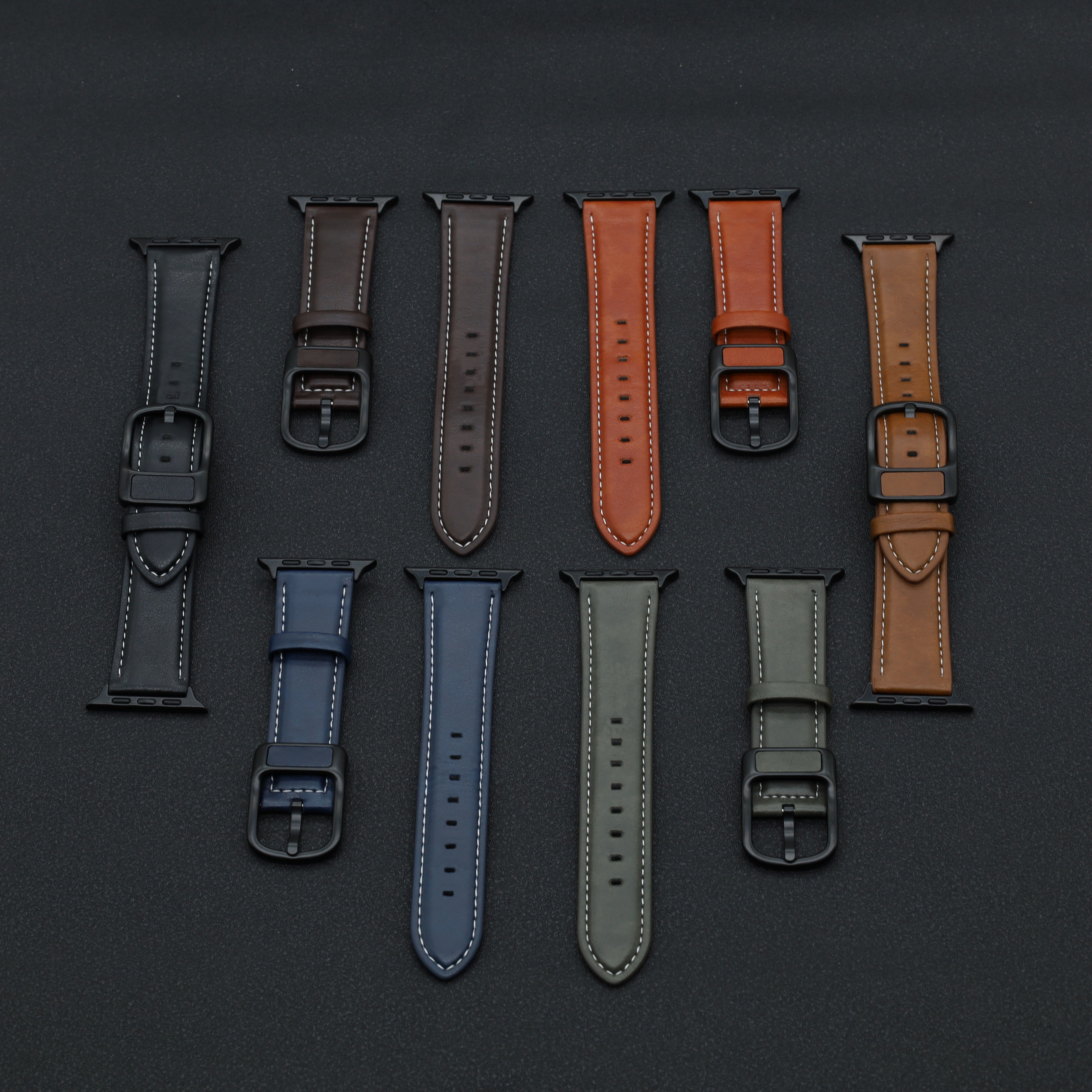 Siliconen + PU lederen band voor Apple horlogeband 44 mm 40 mm 45 mm 41 mm 42 mm 38 mm 49 mm armband iwatch serie Ultra 2 9 SE 8 7 6 5 4