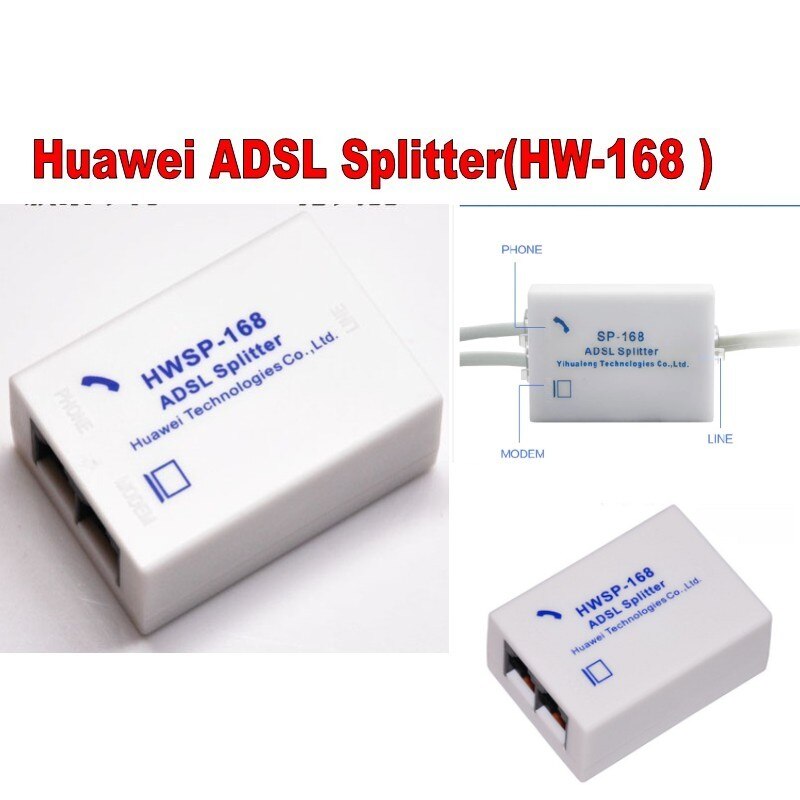 Lot of 2pcs Huawei HWSP-168 adsl splitter