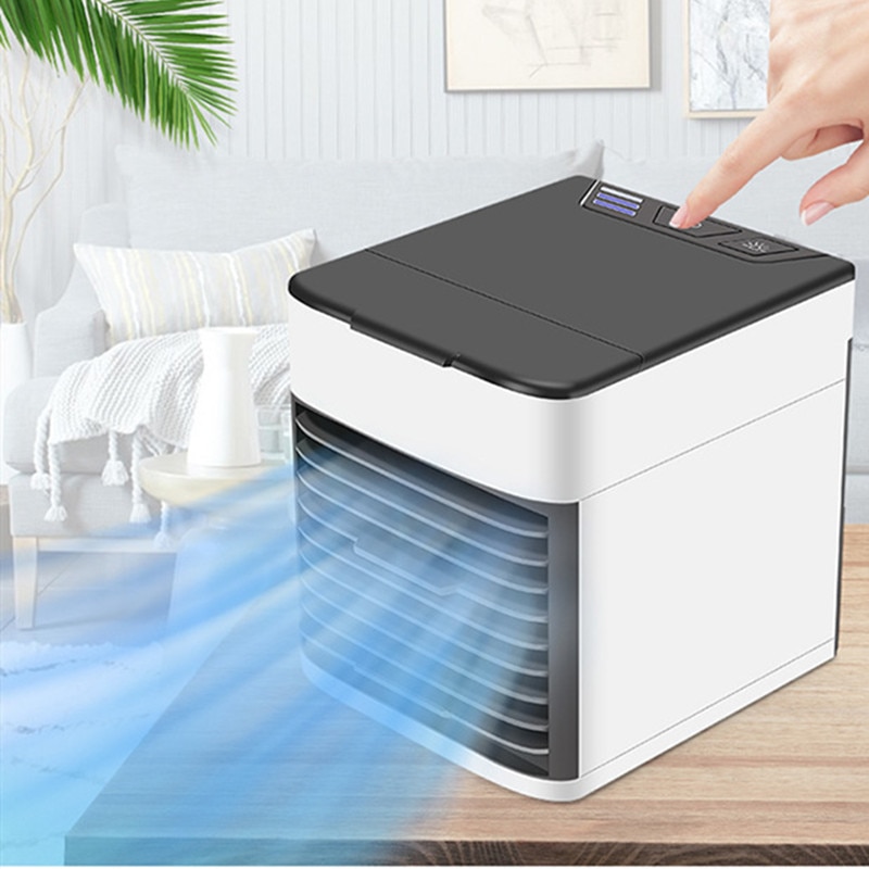 7 farve nat lys luftkøling blæser maskine hjemme bil kontor usb mini bærbar luftfugter desktop klimaanlæg