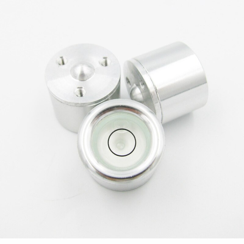 Qase waterpas liniaal waterpas voor invar waterpasstok waterpas centreerstaaf voet flesje maat 21*20mm met schroeven