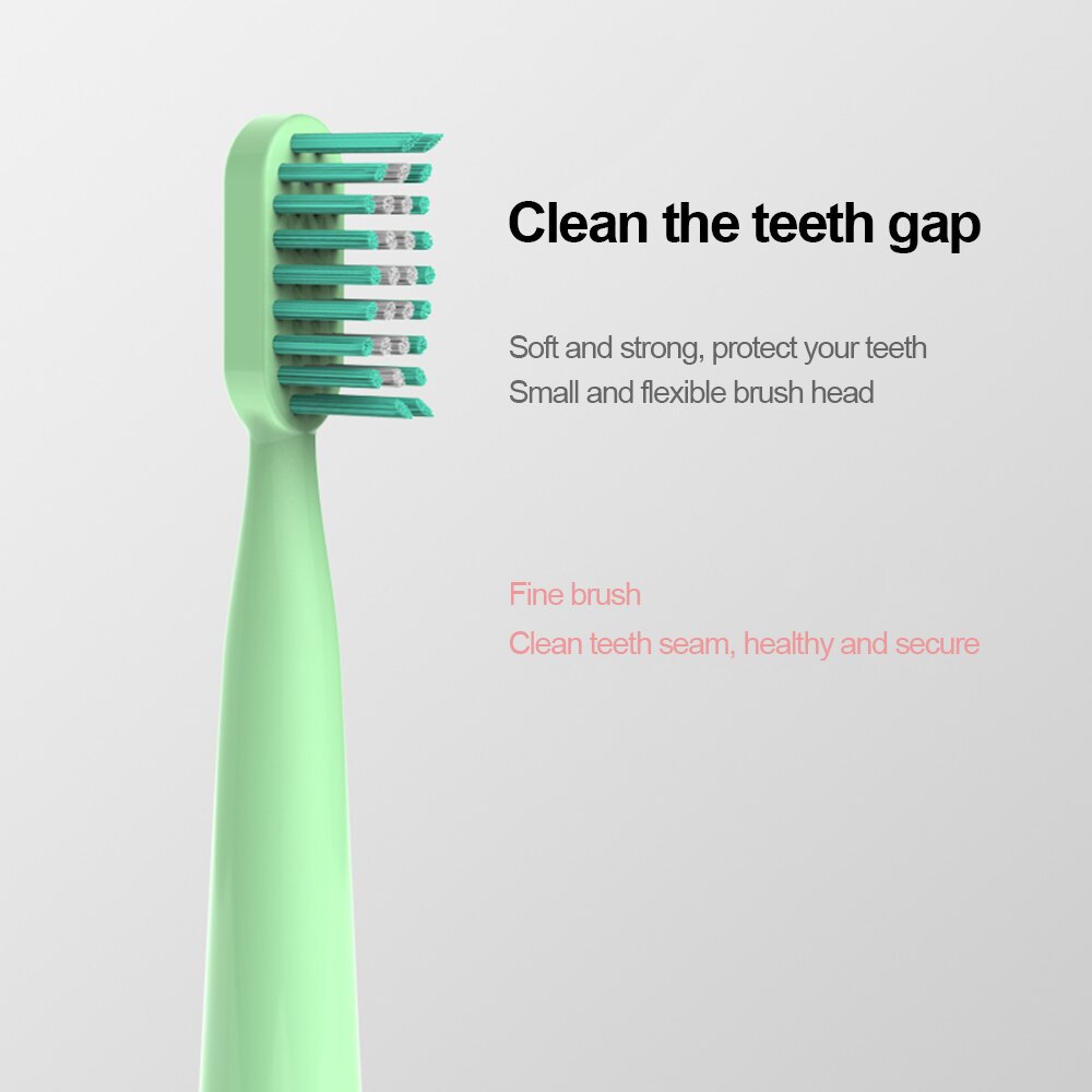 Brosse à dents électrique à ultrasons, haute fréquence, faible bruit, 5 modes réglables, étanche, rechargeable par usb