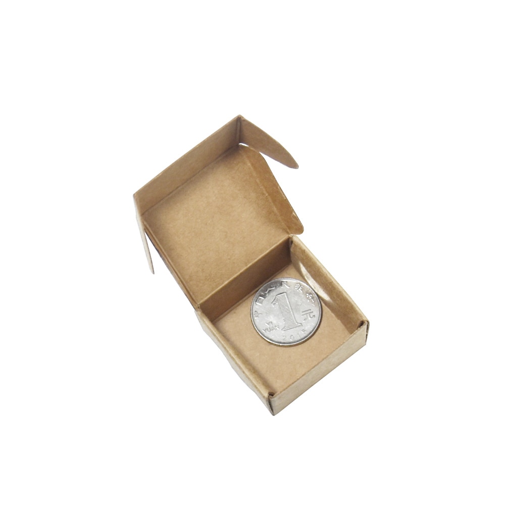 50 stuks bruine kraftpapieren dozen bruiloft kerst bedankdoos sieraden handgemaakte zeep verpakking kartonnen doos snoepdozen decoratie