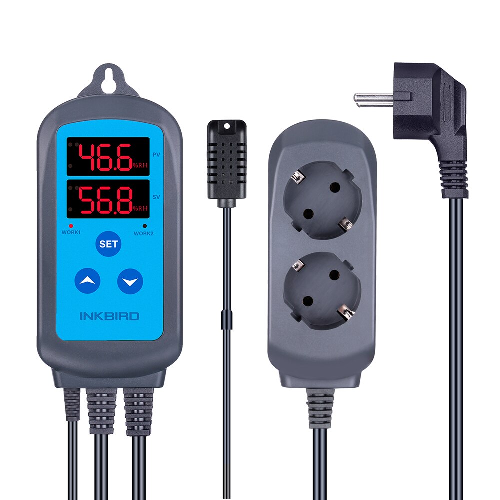 Inkbird ihc -200 nøyaktig digital fuktighetsregulator, avfukting fuktighetskontroll for ventilator