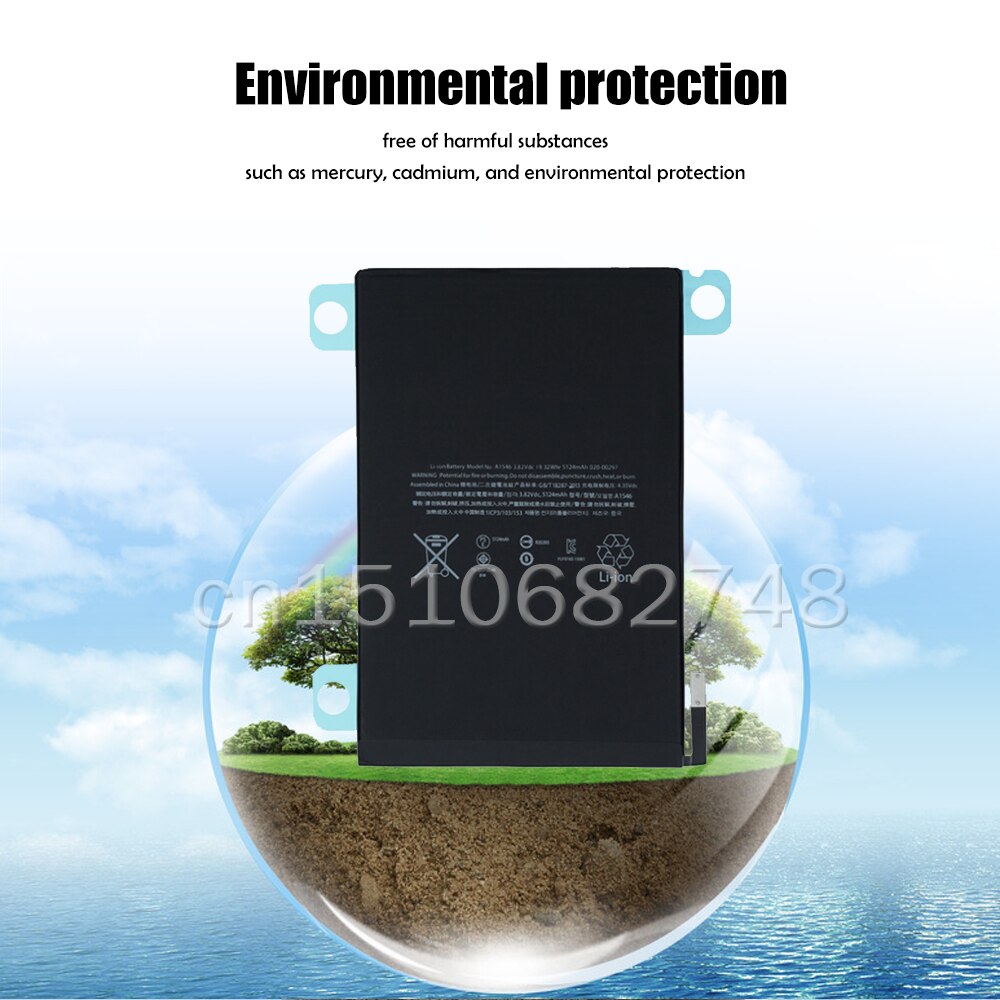 5124mAh Tablet Battery For Apple IPad Mini Mi Ni 4 A1538 A1546 A1550 + tools Replacement Lithium Batteries
