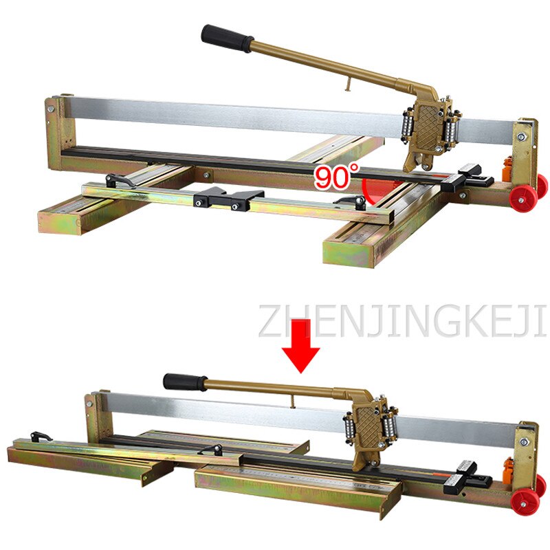 Tile Cutter Manual Foldable Ceramic Tile Push-pull Knife Brick Infrared Positioning Hand Knife Automatic Refueling Cutting Tools