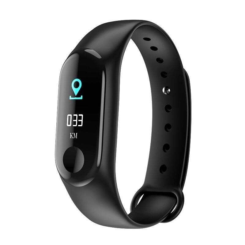 Smart Bracelet Heart Rate Monitor Pedometer Heart Rate Monitor Outdoor Fitness Equipment: A