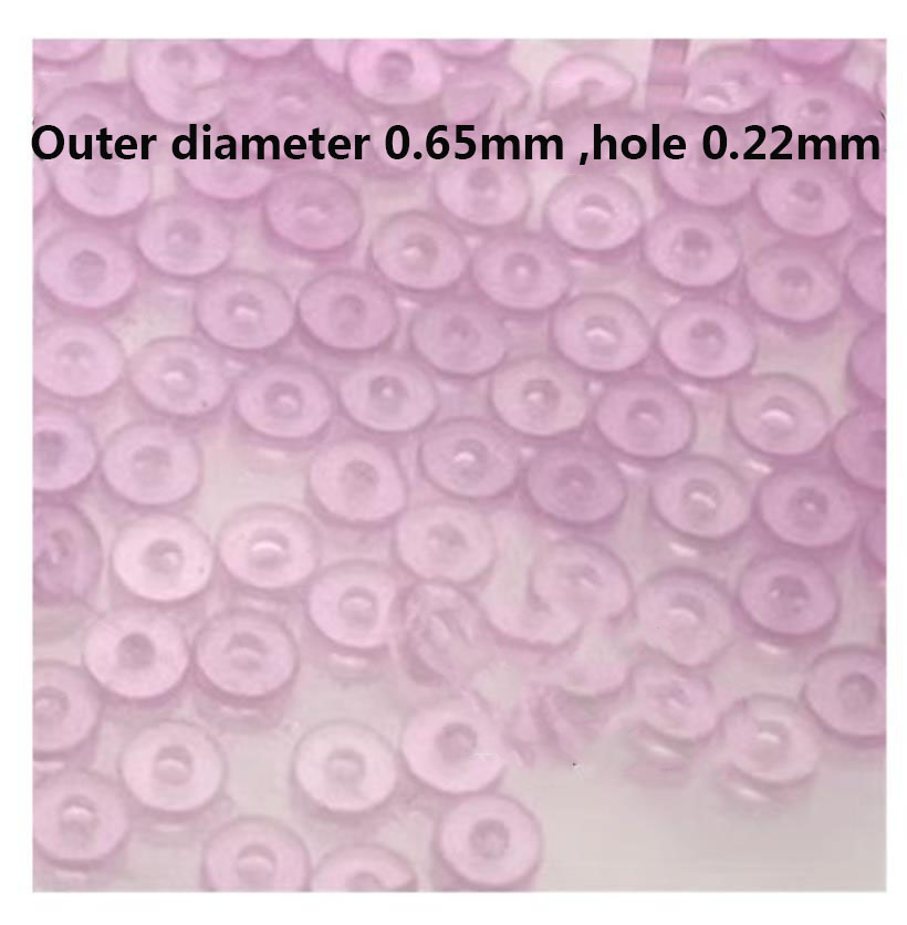 Klokketilbehør universell skinne sekundskinne boreødu edelsten støtdemper rubin klokkedeler