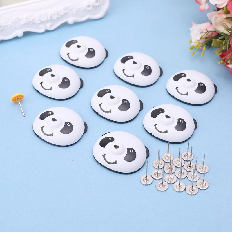 8 stk panda dynebetræk griber sengetøj dyne dyneposeholder clips klemme fastgørelsessæt praktisk nem brug ingen magnet
