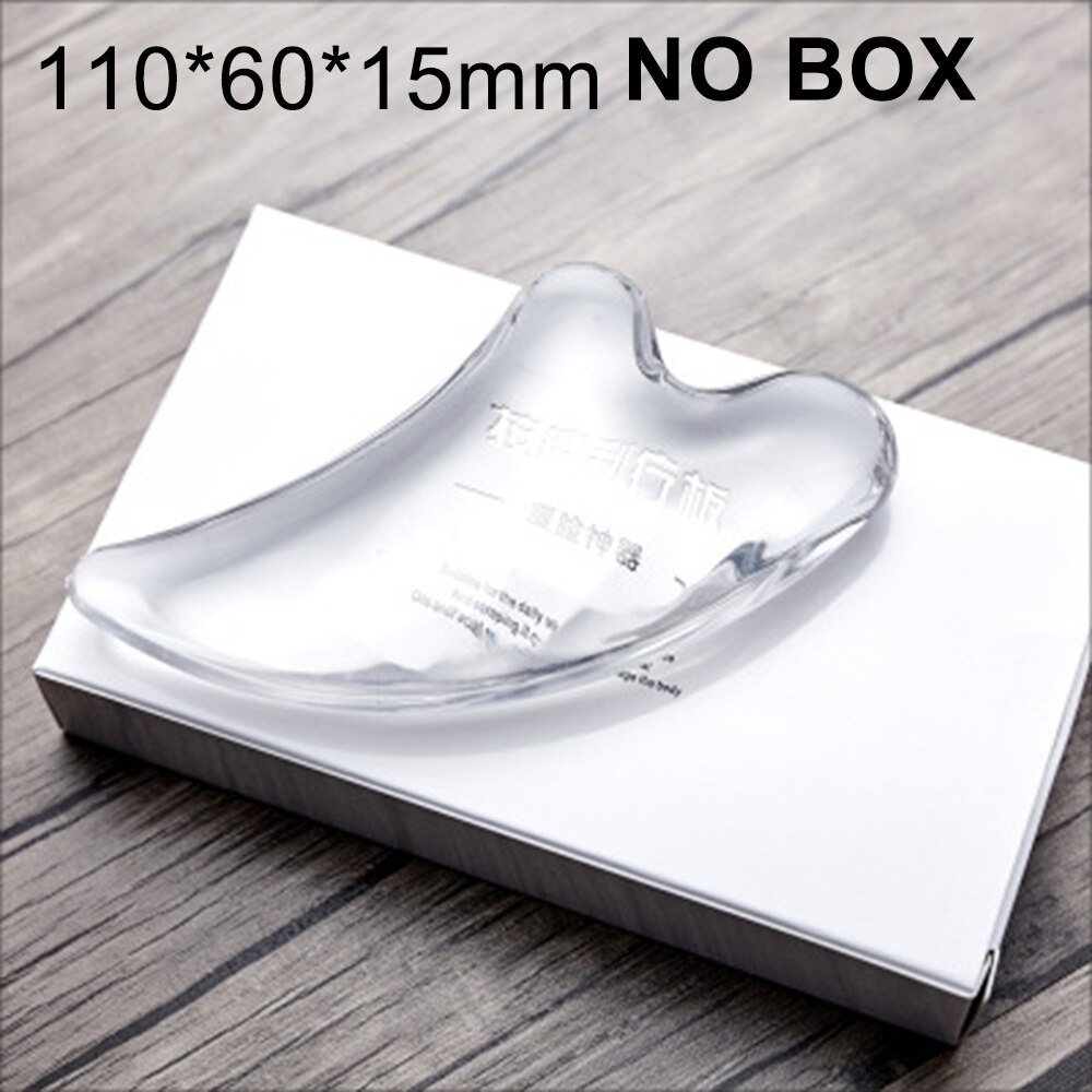 Herramienta de cuidado de masaje de estiramiento facial, tablero raspador Gua Sha adelgazante para cuerpo, brazo, pierna, belleza, 12x7,5: Standard