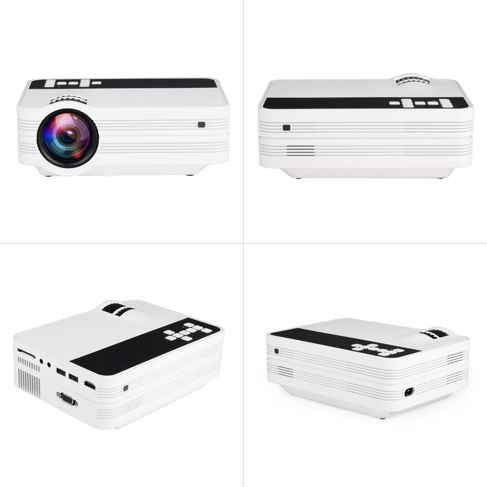 ThundeaL UB10 HD Mini Projector Outdoor Video Cheap Portable Digital Projector Support 1080P USB with VGA SD AV Video Beamer