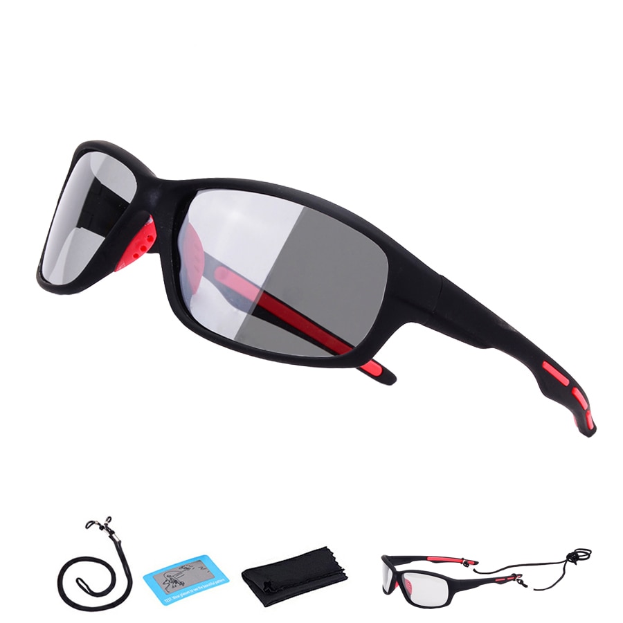 Gafas de sol polarizadas fotocrómicas para ciclismo de montaña gafas de sol para hombre y mujer para deportes al aire libre para bicicleta de carretera gafas de carreras