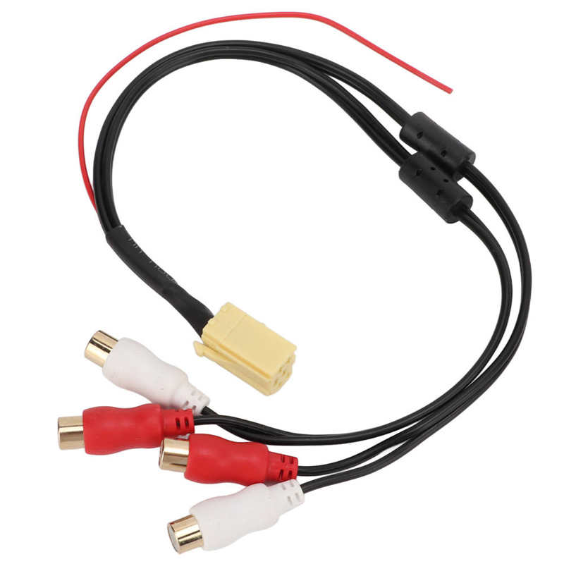 Audio Cable Wide Compatibility RCA Line for Vehicle