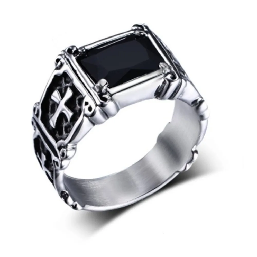 Trend Delicate Compact Red Gemstone Cross Pattern ... – Vicedeal