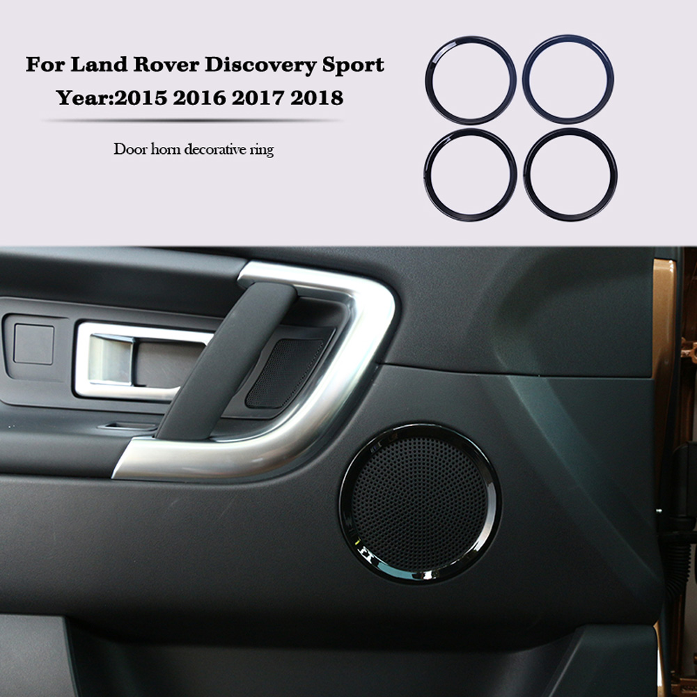 ! For Land Rover Discovery Sport Car Luxury Entire Interior Moldings Gloss Black Full Kit Car Accessories