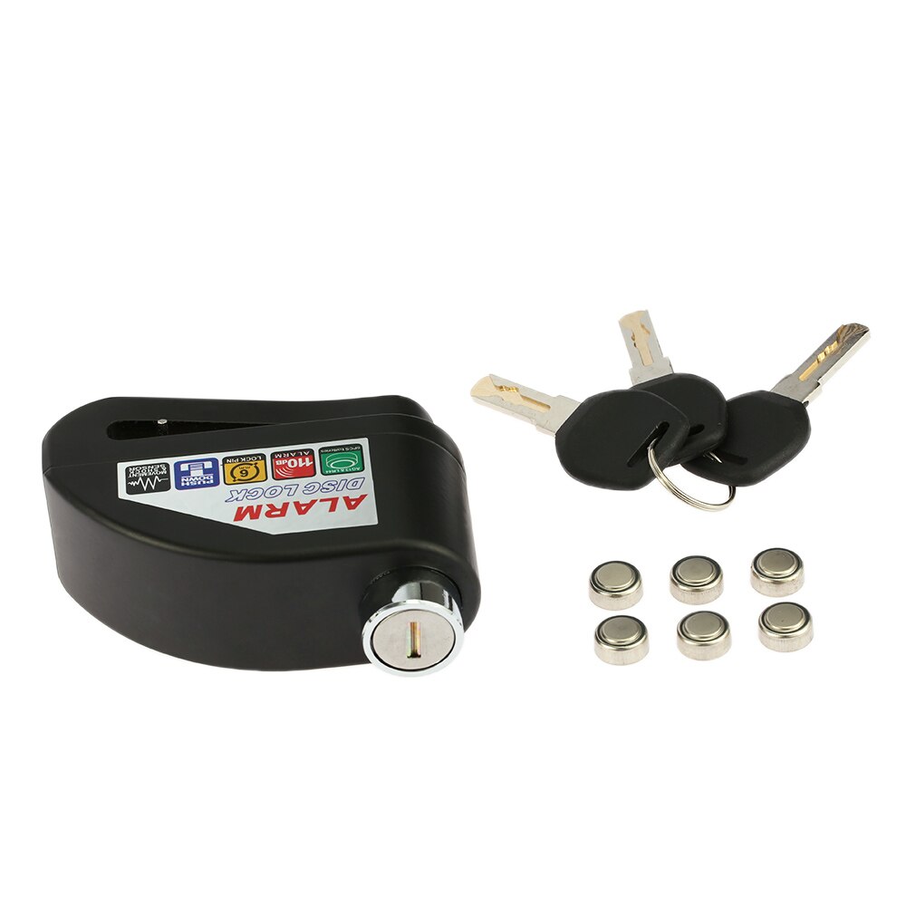 Universal alarme moto Motorcycle lock alarma Moto alarm Scooter Bicycle Disc Brake Lock Security Anti-theft Alarm Lock