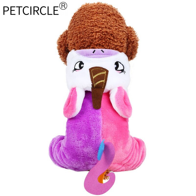 Disfraz de perro para Halloween, ropa de franela suave para otoño e invierno, para mascotas pequeñas y medianas, chándal, monos para Pitbull Toy: L