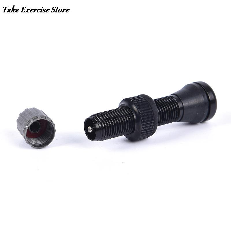 1 stuks 45mm mtb fiets schrader tubeless ventiel voor mountainbike ventiel velg wiel tubeless band ventiel
