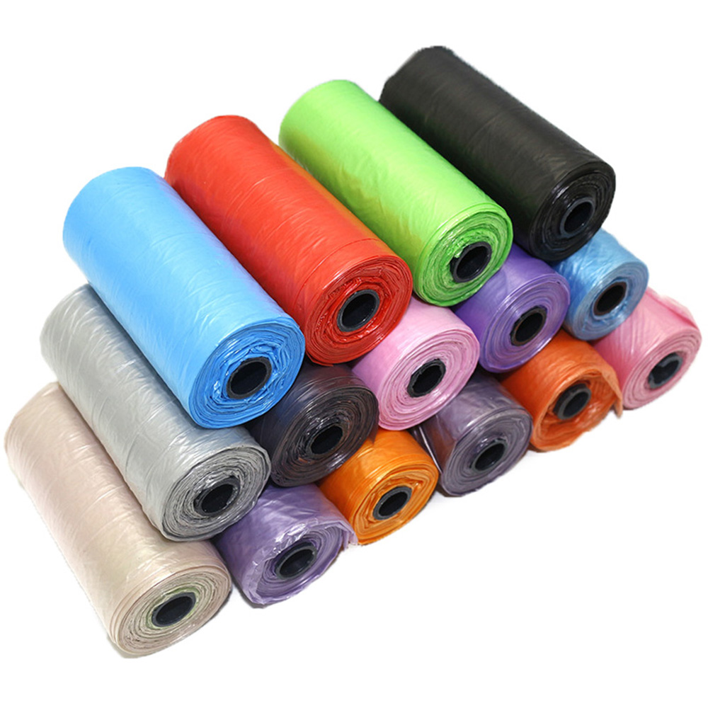 15 pieces / 1 roll Degradable litter for dogs & pets pet litter bag cat litter collection poop cleaning bag pet supply product