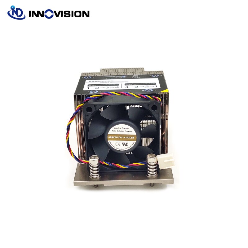 2U AMD TR4 SP3 cpu heaisink server pc cooler met hoge snelheid ventilator voor EPYC 7601 etc.