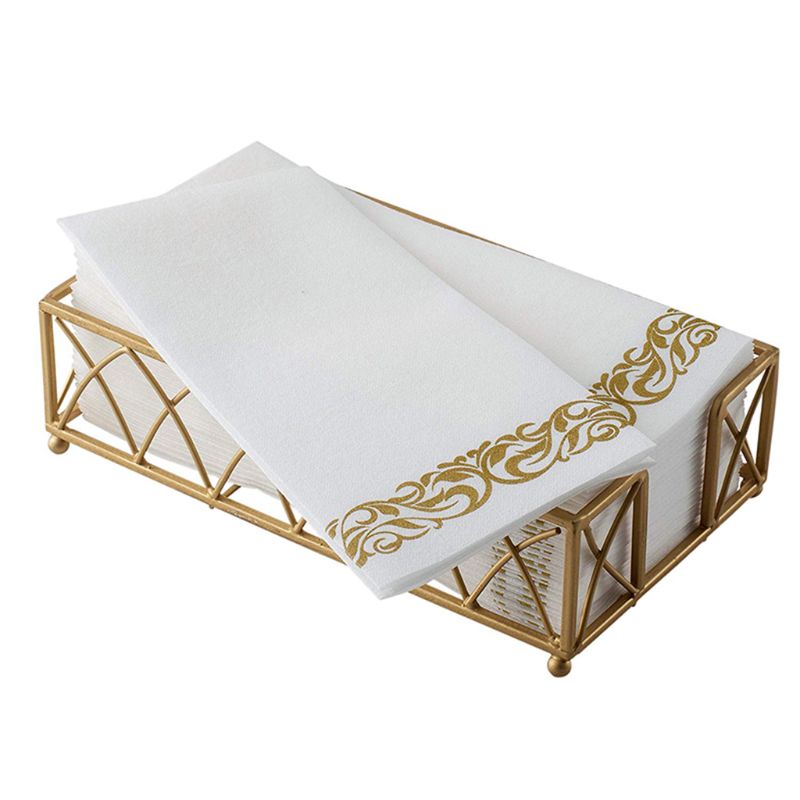 Essuie-mains jetables et serviettes de salle de bain décoratives | Serviettes en papier doux et absorbant pour la cuisine, les fêtes