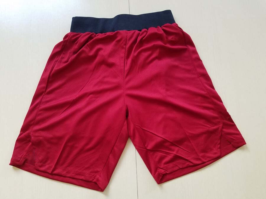 Free Men's America Basketball Cleveland Shorts For Sports Shorts Ball Shorts