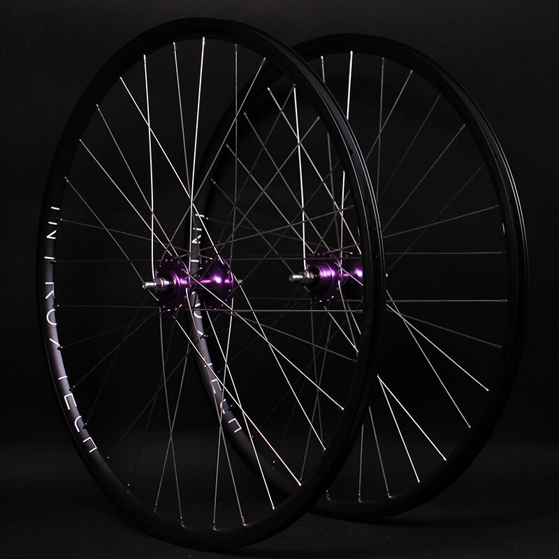 INTRO7 Bicycle Fixed Gear Hubs Front Rear 20H 24H 32 Holes Lightweight Sealed Bearing Fixie Bike Track Hub Bicycle Parts