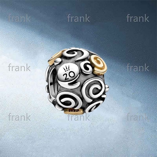 799117C00 20th Anniversary Swirls charm