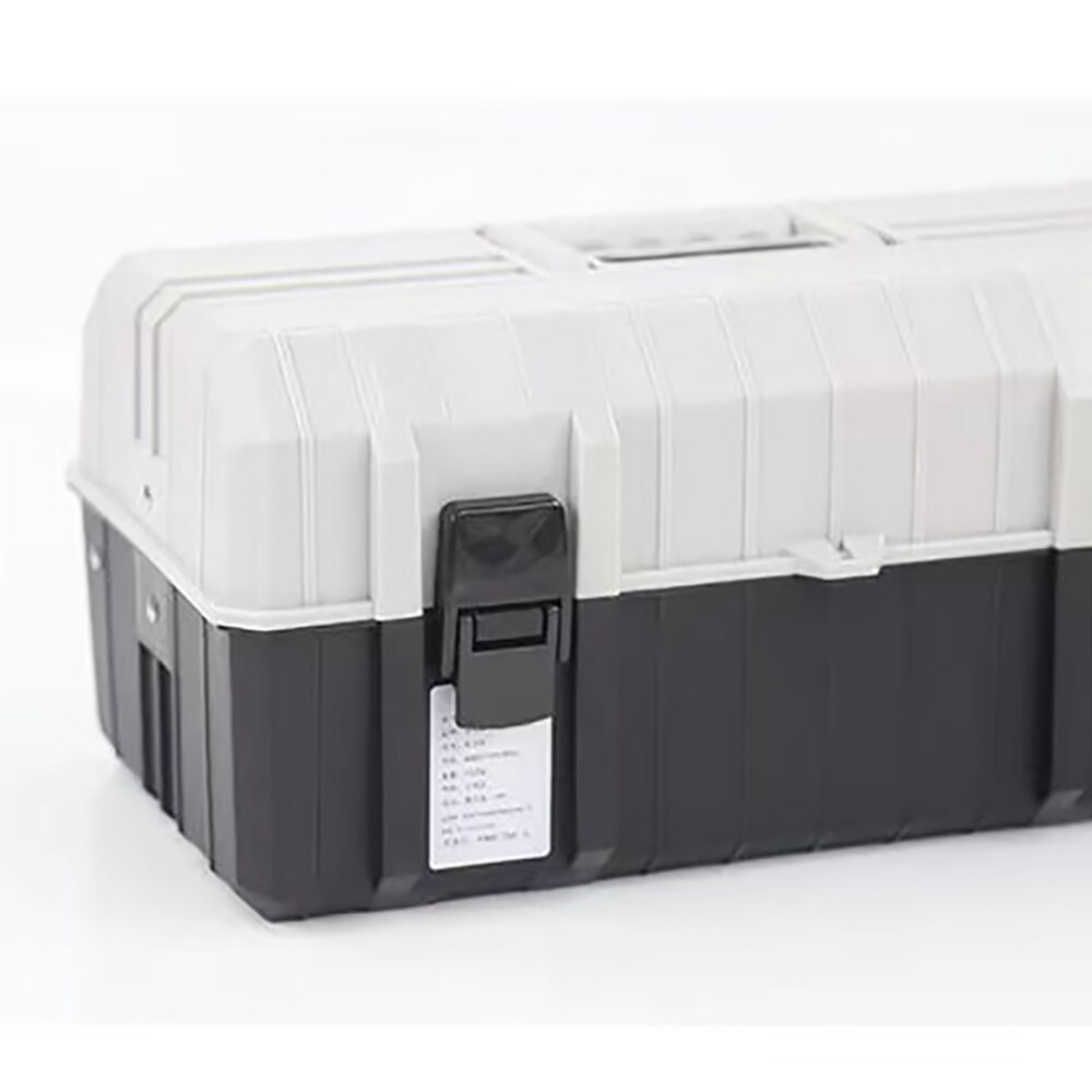 Draagbare Gereedschapskist Plastic Hardware Toolbox Huishoudelijke Kleine Formaat Multifunctionele Onderhoud Toolbox Auto Opbergdoos Anti-Val Doos