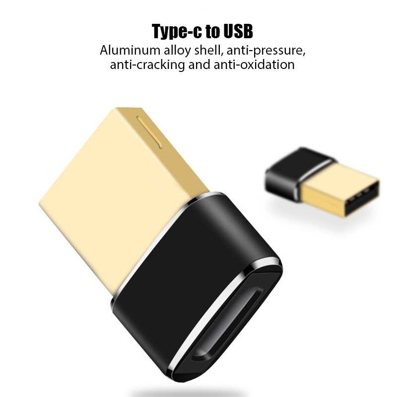 Adaptador de Cable Usb 3,0 macho A Usb 3,1 tipo C hembra OTG, convertidor de sincronización de datos para Samsung y Macbook