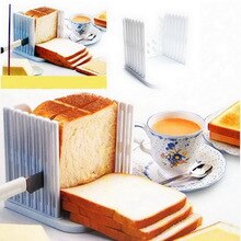 1pcs Professionele Brood Toast Cutter Slicer Snijden Cutting Guide Mold Maker Keuken Tool