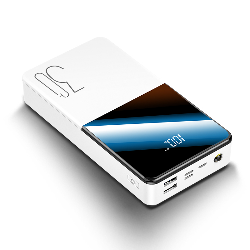 30000mAh Power Bank Tragbare Externe Batterie Mit QC Zwei-weg Schnelle Lade Hohe Kapazität Power Ladegerät Für Telefon