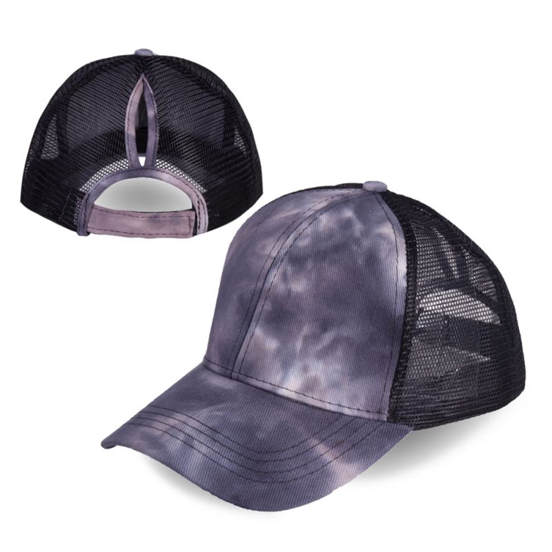 ¡Oferta! Gorra de béisbol con cola de caballo, gorro desordenado para mujer, gorra de algodón lavada con visera de verano, gorra informal para exteriores: Baseball Cap 13