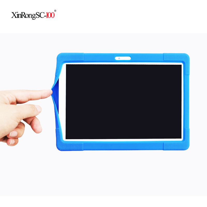 Universal blød silikone til 10 10.1 10.4 tommer android tablet pc bdf bmxc blød stødsikker cover 24 x 17cm l 9.44in w 6.69in