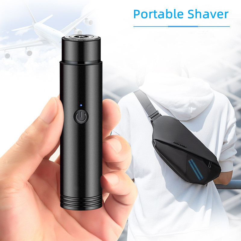 Mini Electric Shaver head Replacement portable universal Men's wet and dry Beard trimmer Round shaver Rotary head