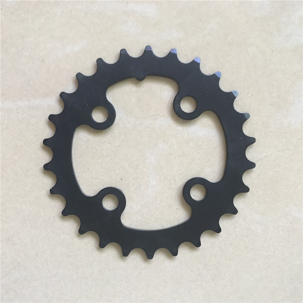 Truyou 46t 36t 26t bcd 104-64 mtb kettingbladen aluminiumlegering kettingwiel fietsonderdelen mountainbikes kettingblad 3*6/7/8 speed: 64 voor 26t