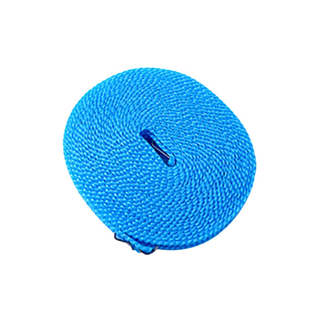 8m Clotheslines Outdoor Travel Business Clothesline Laundry Non-slip Washing Clothes Line Rope Nylon Hanging Rope: Blue