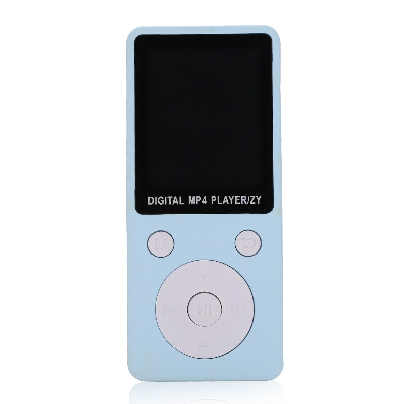MP4 Muziekspeler Draagbare Hd Screen Mode Ondersteuning 32Gb Tf Card Opname Radio HJ55: Blauw