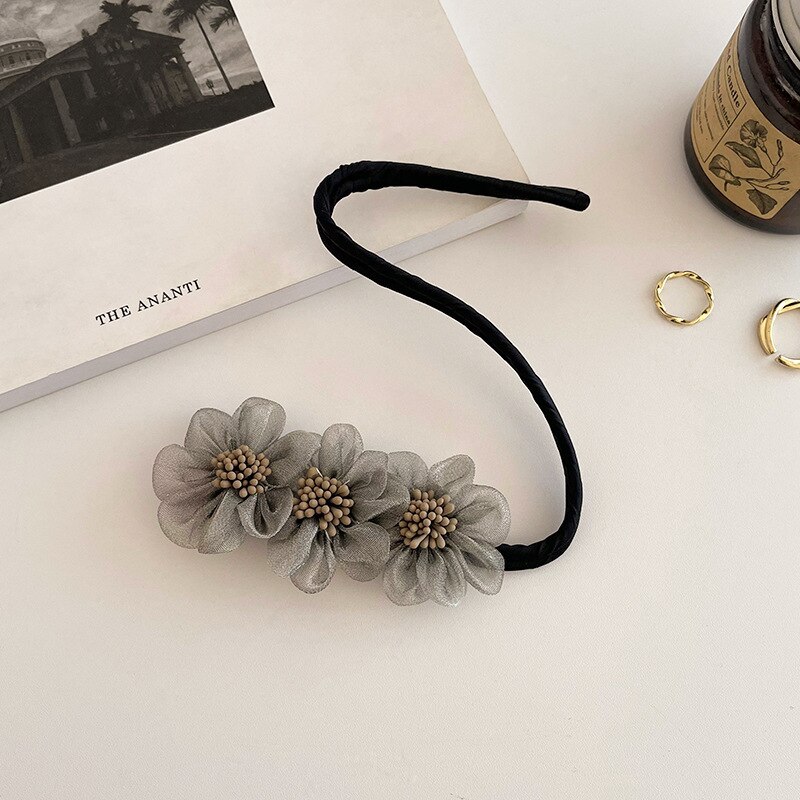 Osłona w stylu Vintage perła szpilka kok fryzura włosy kij kobiety elegancka ozdoba do włosów Scrunchies kwiatowa do włosów ekspres narzędzia akcesoria do włosów