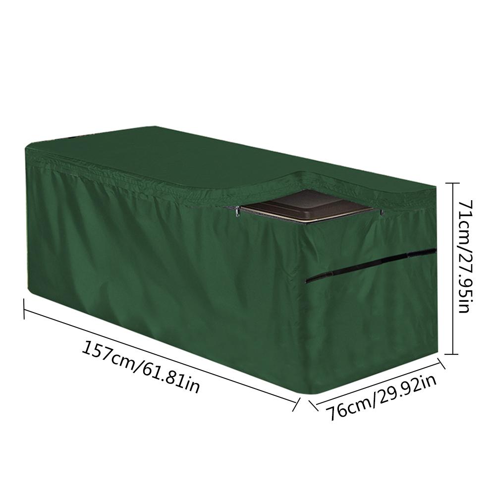 Patio Garden Deck Box Cover Outdoor Waterproof Storage Box Cover