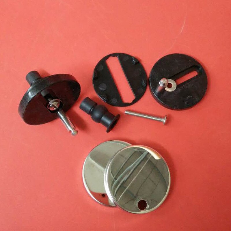 1Pack Badkamer Wc-deksel Scharnier Thuis Toilet Seat Cover Scharnier Fittingen Toiletbril Scharnier Fittingen Quick Release Scharnieren