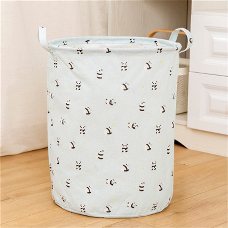 Wasmand Mand Afdrukken Waterdichte Waszak Opvouwbare Organizer Vuile Doek Bespaar Ruimte Badkamer Thuis Vouwen: 7