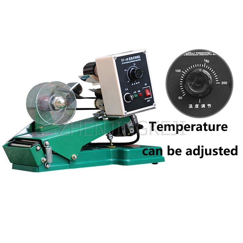 Direct Heating Ribbon Coding Machine Production Date Coding Tool Typewriter Built-in Constant Temperature System Coder Equipment
