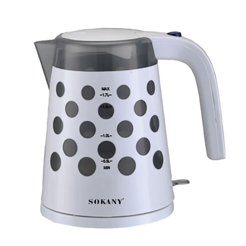 SOKANY Stainless Steel Automatically Off Anti Electric Kettle Household Kitchen Appliance Low-Noise Electric Kettle EU Plug