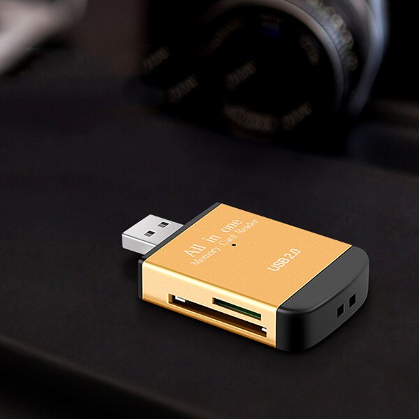 Computer Accessories Multi-Function 4 In 1 Card Reader TF SD Card Reader