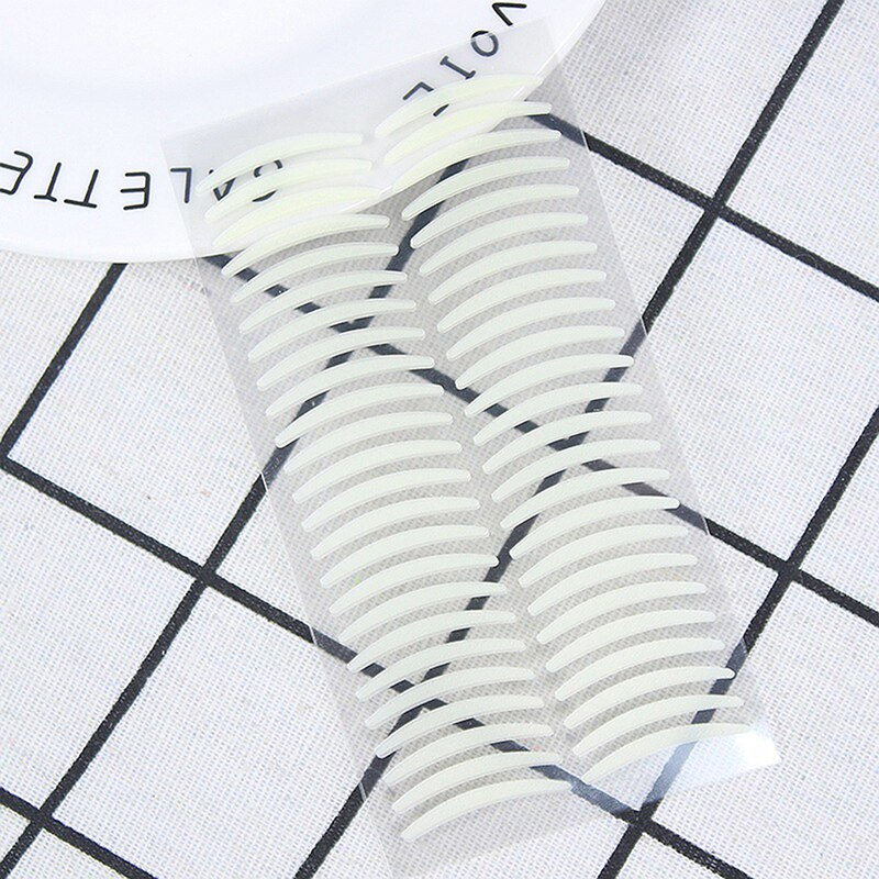 Dubbel Ooglid Tape Onzichtbare Dubbele Vouw Ooglid Shadow Sticker Natuurlijke Make-Up Clear Ooglid Strip Ogen Make Up Tool: 2